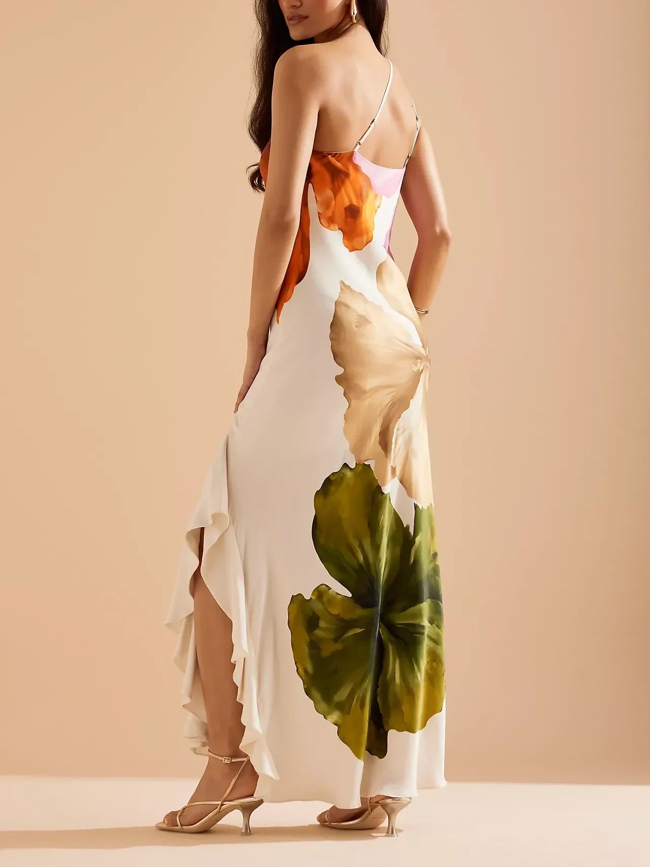 SAVINA™ – ONE-SHOULDER MAXI SLIPJURK
