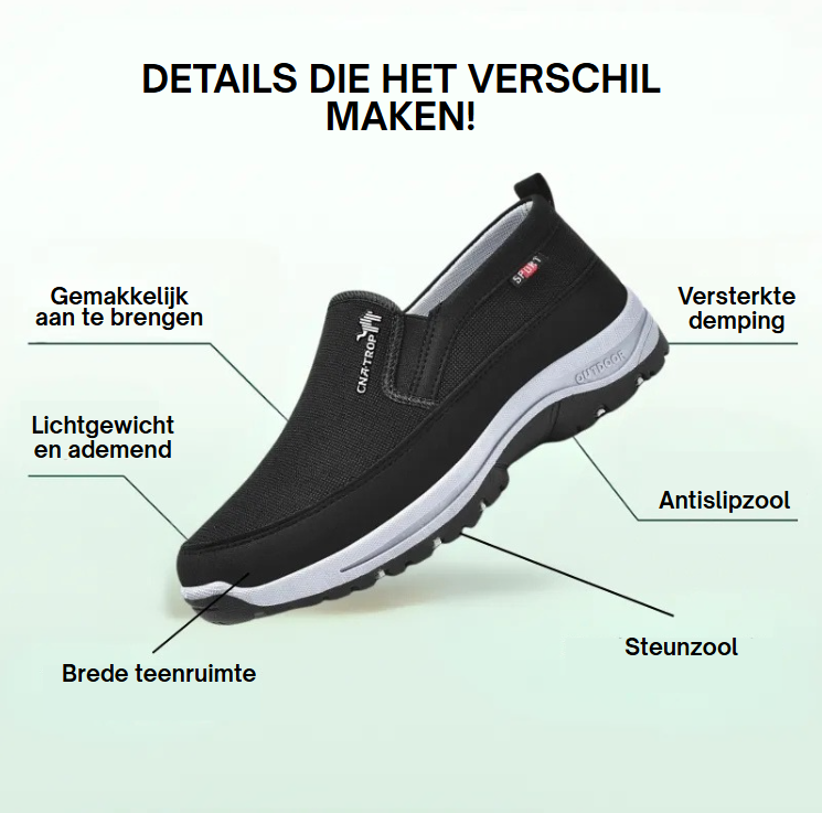 OrthoSport+™ | Orthopedische comfortabele wandelschoenen voor heren